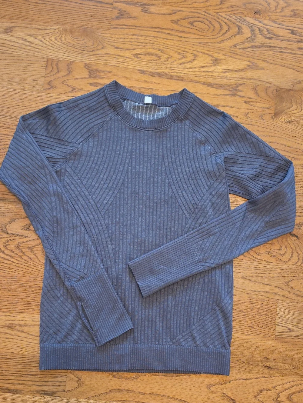 Lululemon Crewneck Ribbed Top - Slate Blue